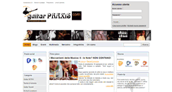 Desktop Screenshot of guitarpraxis.com